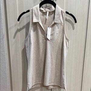Travis Mathew Beige Tank Top